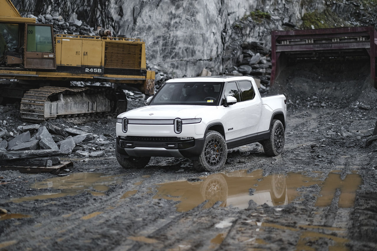 2022 Rivian R1T - Black Rhino VOLTAIC - Gun Metal | Black Rhino